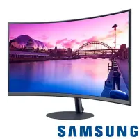 在飛比找PChome24h購物優惠-SAMSUNG 三星 27型 FHD VA 曲面螢幕 S27