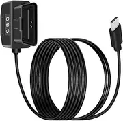YANBORONSN OBD Power Cable for Dash Camera, OBD2 to USB C Adapter Hardwire Charging Cable with Switch Button 24 Hours Monitoring and Acc 2 Mode 12-24V to 5V/3A (3.5/11.5FT)