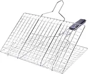 MAGICLULU Detachable Bbq Grill Mat 1pc Stainless Steel Mesh Wire Net Grilling Mat Replacement for Outdoor Bbq Supplies