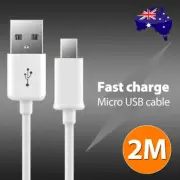 2M USB to Micro USB Charger Data Cable for Samsung Galaxy S7 S5 S4 S3 Nokia HTC