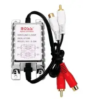 Boss Audio Systems Ground Loop Isolator B25N Noise Filter For Car Audio