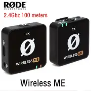 Rode Wireless ME Clip-on Ultra Compact wireless Microphone System 2.4g 100meter