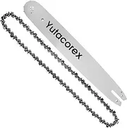 18 Inch Chainsaw Chain and Guide Bar for Stihl MS230, MS241C-M, MS250, MS251 Chainsaw, 18" Replacement Chain and Guide Bar for Oregon 183PXLBA074 Guide Bar-68Drive Links, 063" Gauge, 0.325" LP Pitch