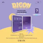 KMUSIC🎙️ 「現貨供應」BTS X DICON PHOTOCARD 101:CUSTOM BOOK卡冊