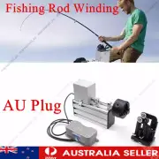 Epoxy Fishing Rod Winding Machine Resin Rotating Gluing Tool with Foot Switch