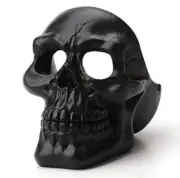 Skull Cigar & Cigrt Ashtray Smoking for Home Office & Bar Black Pack Of 1 AU