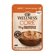 Wellness Core Adult Tiny Tasters Pate Wet Cat Food Chicken Recipe 50g x 12