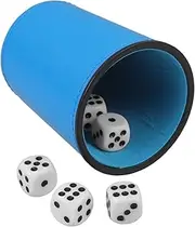 Gatuida 1 Set Party Dice Shaker Cups Lightweight and Dice Rolling Cups for Family Gatherings and Bar Entertainment Fun Game Props for Ktv and Parties