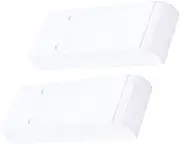 DEARMAMY Adhesive Pen Barrel for under Table Drawer Desk Bottom Storage Box Hidden Pencil Holder 2pcs