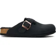 Original Penguin Womens Poppy Backless Mules Slippers Black