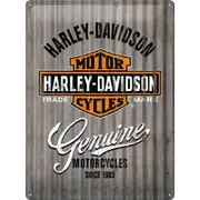 Nostalgic Art Harley Metal Wall 30x40cm Large Tin Sign Home Wall Hanging Decor