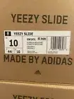Size 10 - adidas Yeezy Slide “Ochre” 2021