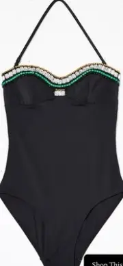 Sass Bide A New Face One piece Swimsuit Size 36