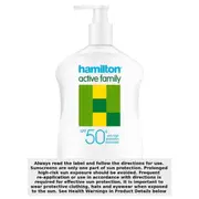 Hamilton Sunscreen Active Family SPF50 500ml