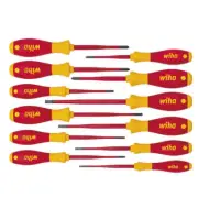 Wiha 12 Pce VDE SlimFix Screwdriver Set