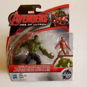 Avengers Age of Ultron Savage Hulk & Ultron Hunter Iron Man Marvel Figures NEW