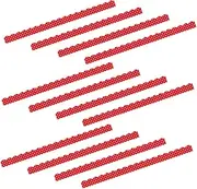 JEWEDECO Elegant Wavy Border Tiles Magnetic Decorative Trim for Classroom Whiteboard