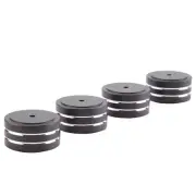 4Pcs 40X20mm Aluminum HIFI Speaker Isolation Stand Turntable DAC Feet Pad1961