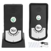 Wireless Intercom - IP54 Waterproof Electronic Doorbell for Home