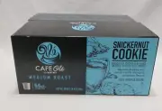Cafe Ole Snickernut Cookie 54ct K cup pod Case NEW