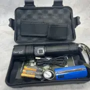 Goreit Flashlight High Lumens Rechargeable, 20000 Lumen Led Flashlights XHP70.2