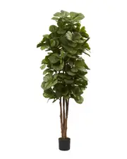 Nearly Natural 6ft Fiddle Leaf Fig Tree