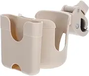 BESPORTBLE Removable Stroller Cup Holder Universal Bracket Construction for Water Bottles Snack Storage