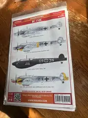 1/72 Eduard Decals #D72001 Bf110E