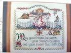JOYFUL HEART Scarecrow Counted Cross Stitch Kit