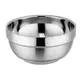 304不鏽鋼雙層防燙碗 不鏽鋼防燙碗防燙碗 防摔碗不鏽鋼碗 兒童防摔碗 隔熱碗 X000 (1.2折)
