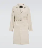 [Prada] Prada Cotton-blend overcoat AU 90 beige