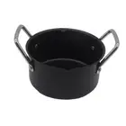 Iron Cooking Pot French Fries Cooker Multifunction Nonstick Deep Frying Pan
