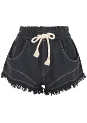 Isabel Marant étoile Talapiz Silk Shorts - Black - 40 (UK12 / M) 40 (UK12 / M)