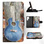 FLIP CASE FOR SAMSUNG GALAXY|MUSIC MUSICAL GUITAR 4