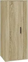 Wall Mounted TV Cabinet - Engineered Wood Sonoma Oak 40x34.5x100 cm, Space-Saving TV Unit for Living Room, Bedroom, Durable & Stylish Wall-Mounted Entertainment Storage