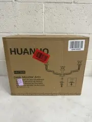 Huanuo (HNTS6B) Triple Desk Monitor Mount For 13” - 27” Monitor Screens - VESA
