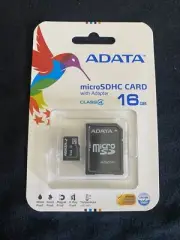 ADATA MicroSDHC CARD Class4 16GB Memory BRAND NEW with ADAPTER