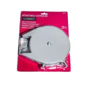 NIP Everbilt Retractable Clothesline 20 Ft Retracts Automatically In Or Outdoors