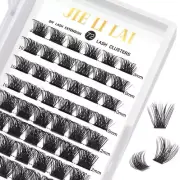 Lash Clusters DIY Eyelash Extensions 72 Clusters Lashes C D Curl ， LASH Mega ...