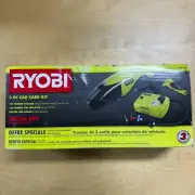 Ryobi Car Care Kit - Vacuum - Tire Inflator - Pressure Gauge YG83CR - Rare Set