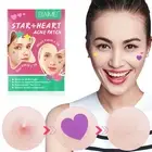 156pcs Pimple Removal Facial Spot Blemish Plaster Skin Star + Heart Acne Patches