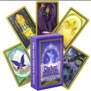The Last Unicorn 78 Card Tarot Deck, Unique Beautifully Illustrated New Deck!