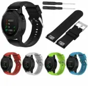 Silicone Wristband Quick Install Band Strap For Garmin Fenix 5X 3 HR Watch 26mm