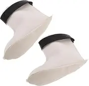 Totority 1 Pair Rain Boots Liner Boots for Men Thermal Socks Thermal Boot Liners Rain Boot Liners for Women Man Boots Liner Insulated Boot Liners Rain Boot Socks Women White