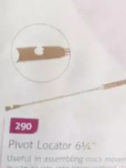 Pivot Centering Hook For Clock Movement / Pivot Locator Repair Tool