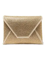 [NINA] Lorna Clutch Bag in Gold Crystal