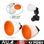 Universal Cloud Lambency Soft Diffuser Dome Cover Set For Speedlight Flash Light