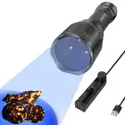 LUMENSHOOTER S3 365nm UV Flashlight with 3 LEDs, Powerful Blacklight Flashlig...