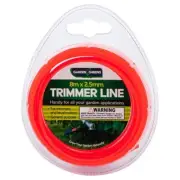 Trimmer Line 8m x 2.5mm orange WHIPPER SNIPPER CORD BRUSHCUTTER
