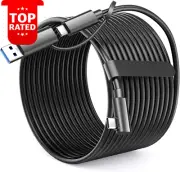 Link Cable 16FT Compatible Quest 3 Quest 2 PICO 4 VR Headset High Speed Data